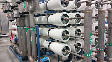 ProChem's high pressure reverse osmosos (HPRO) technology achieves a 95% or better reuse rate.